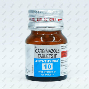 Anti Thyrox 10mg Tablet 100's