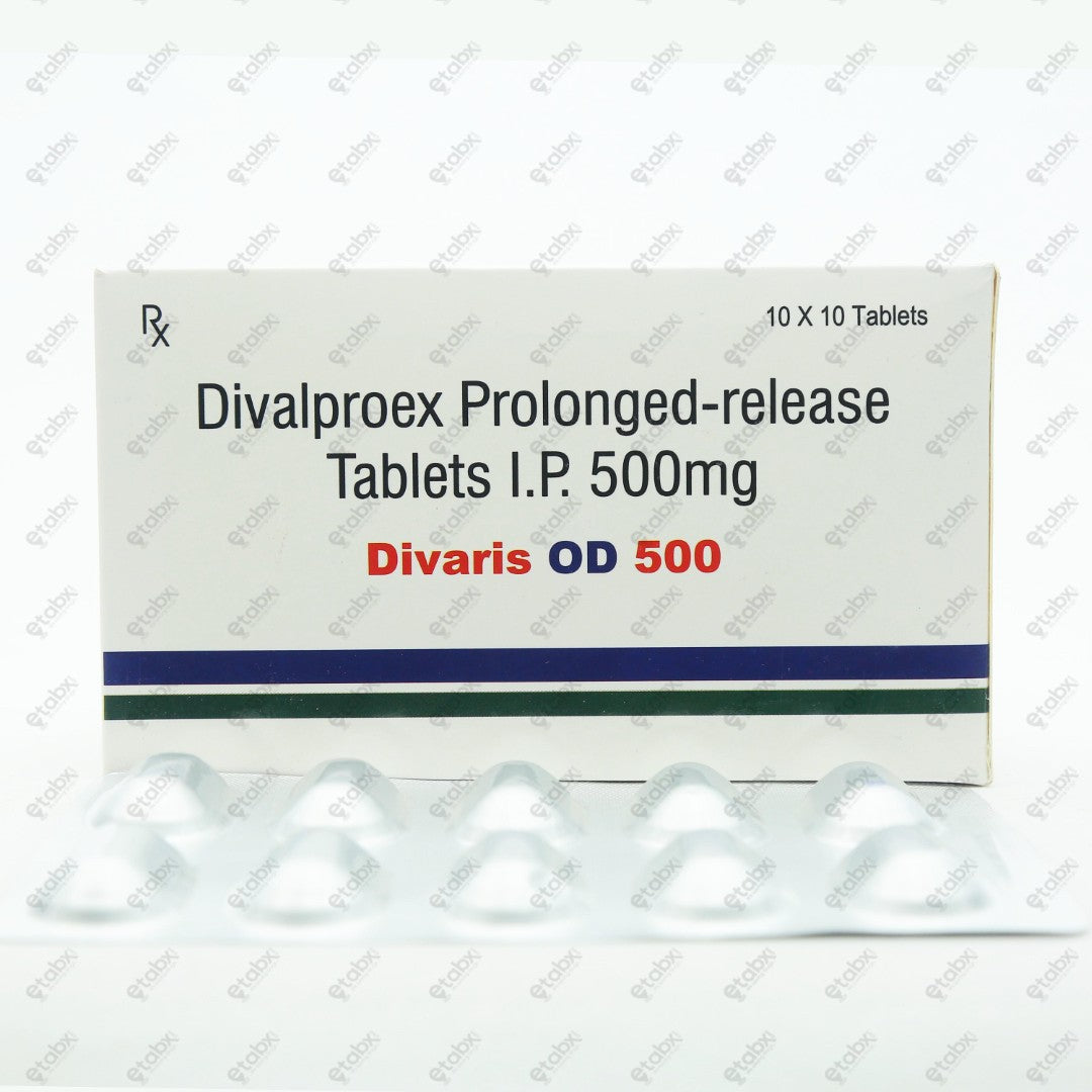 Divaris OD 500 Tablet 10's