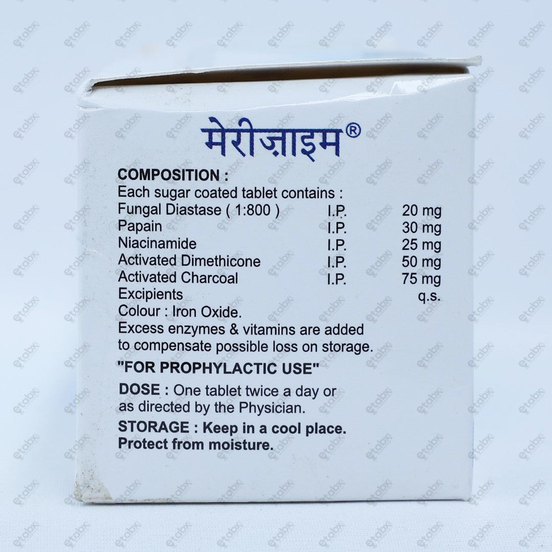 Merizyme Tablet 10's