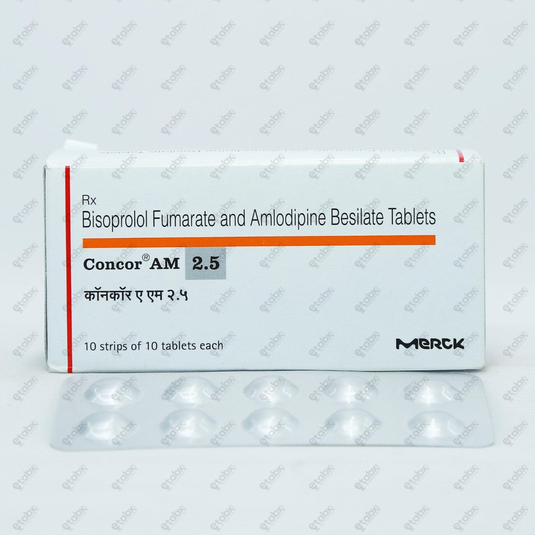 Concor AM 2.5mg Tablet 10's