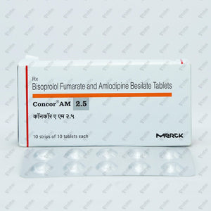 Concor AM 2.5mg Tablet 10's