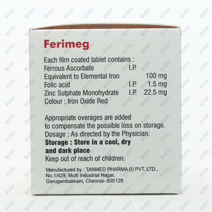 Ferimeg Tablet 10's
