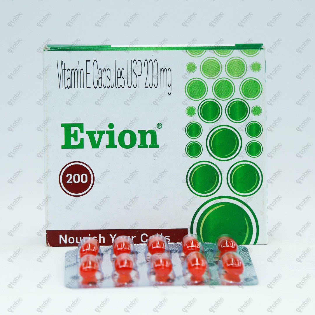 Evion 200mg Capsule 10