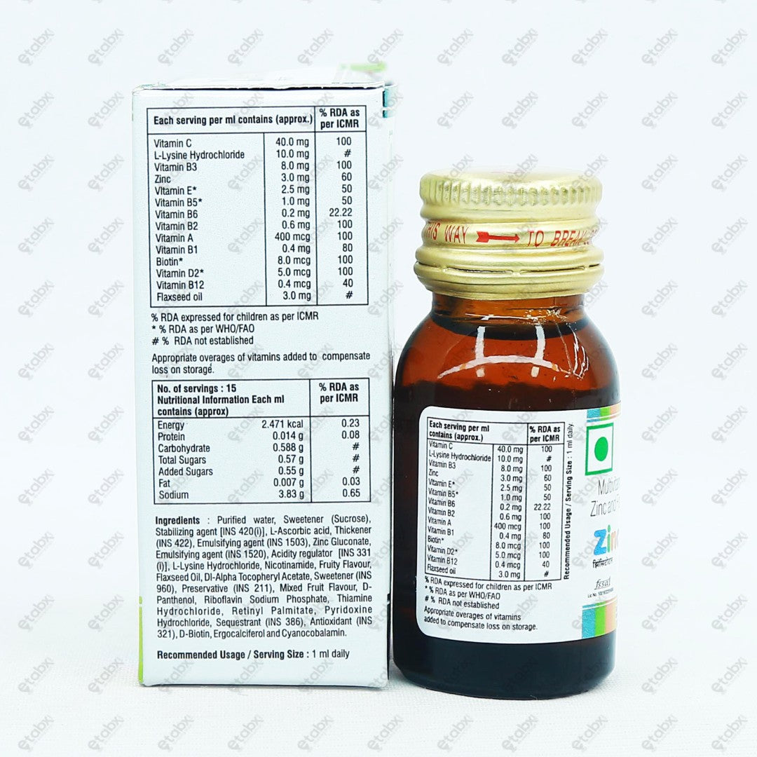 Zincitotal Drops 15ml