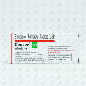Concor 10mg Tablet 10's