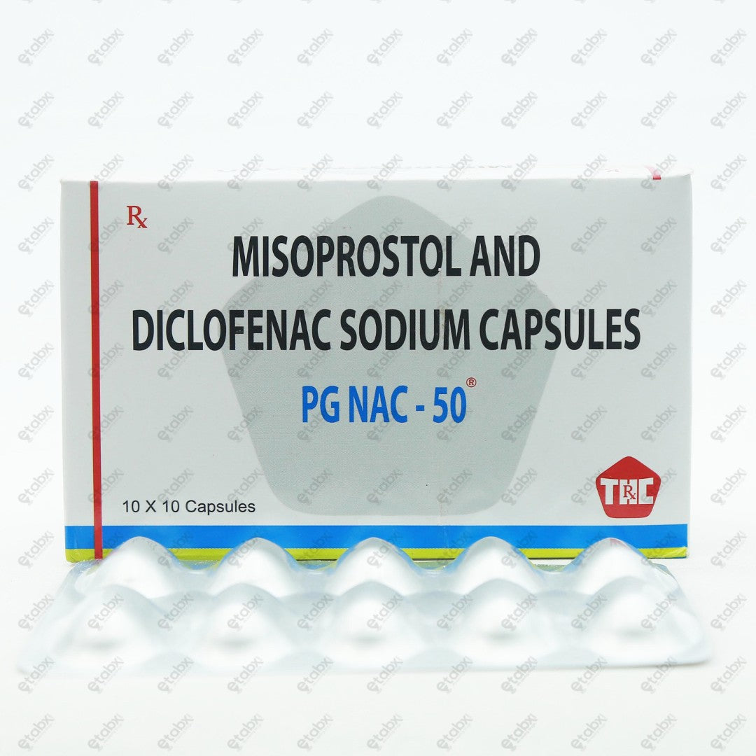 PG NAC 50MG Tablet 10's