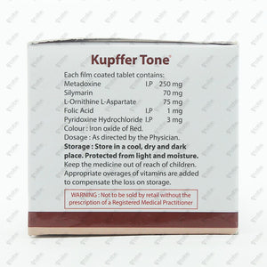 Kupffer Tone Tablet 10's
