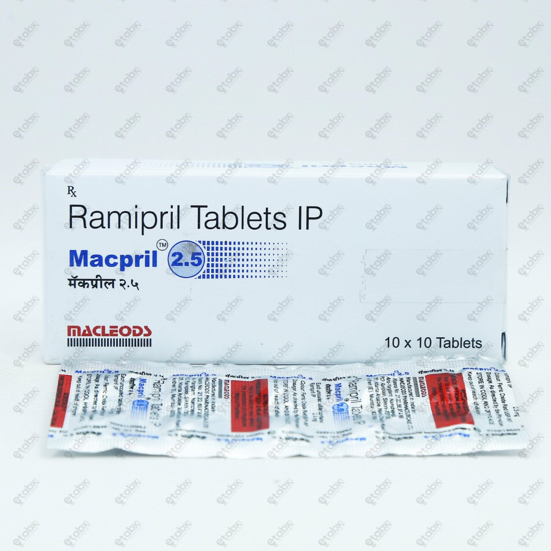 Macpril 2.5mg Tablet 10's