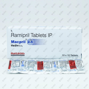Macpril 2.5mg Tablet 10's