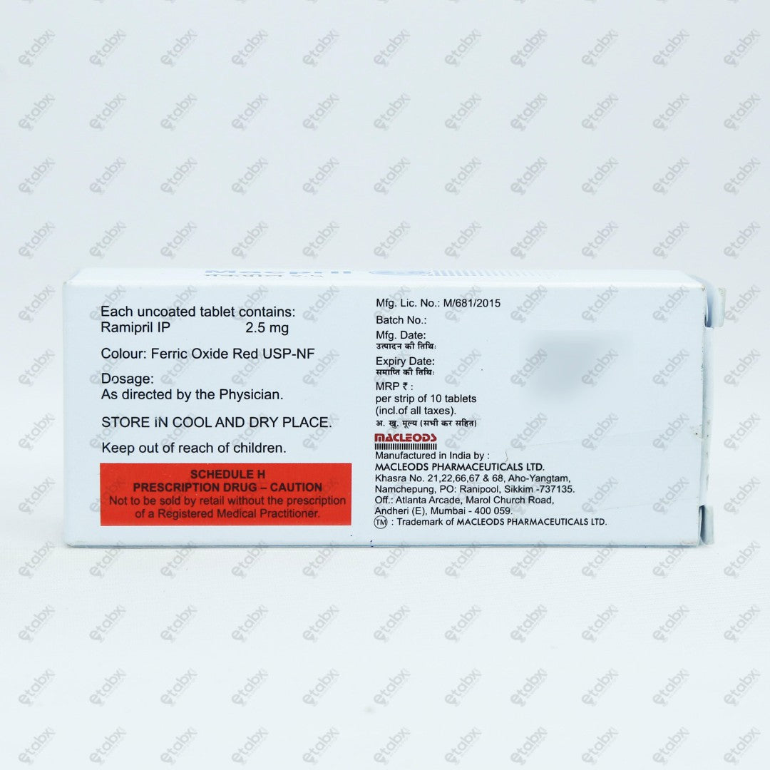 Macpril 2.5mg Tablet 10's