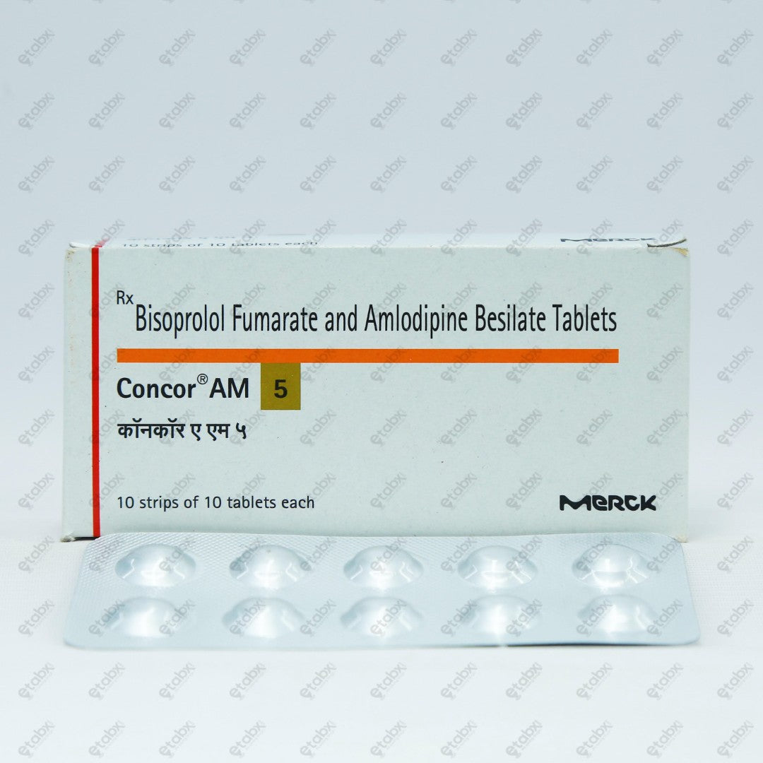 Concor AM 5mg Tablet 10's