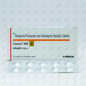 Concor AM 5mg Tablet 10's