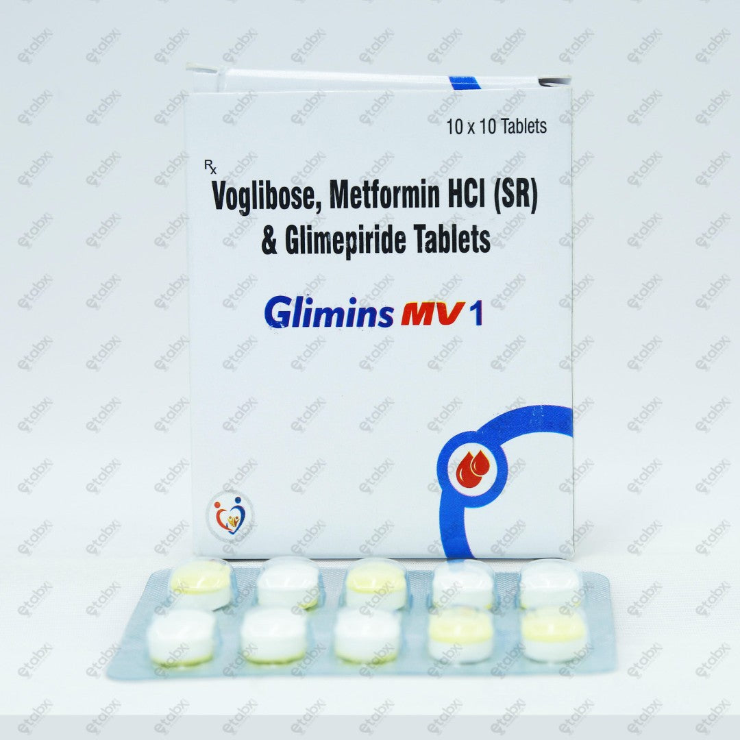 Glimins MV1 Tablet 10's