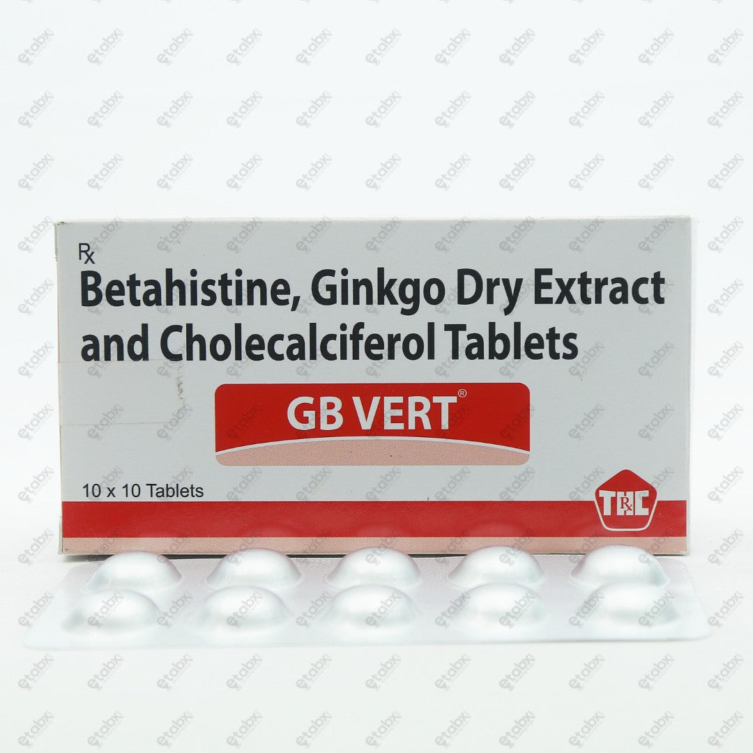 GB Vert 24mg Tablet 10's