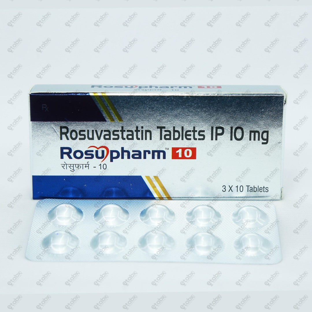 ROSUPHARM 10mg Tablets (10's)