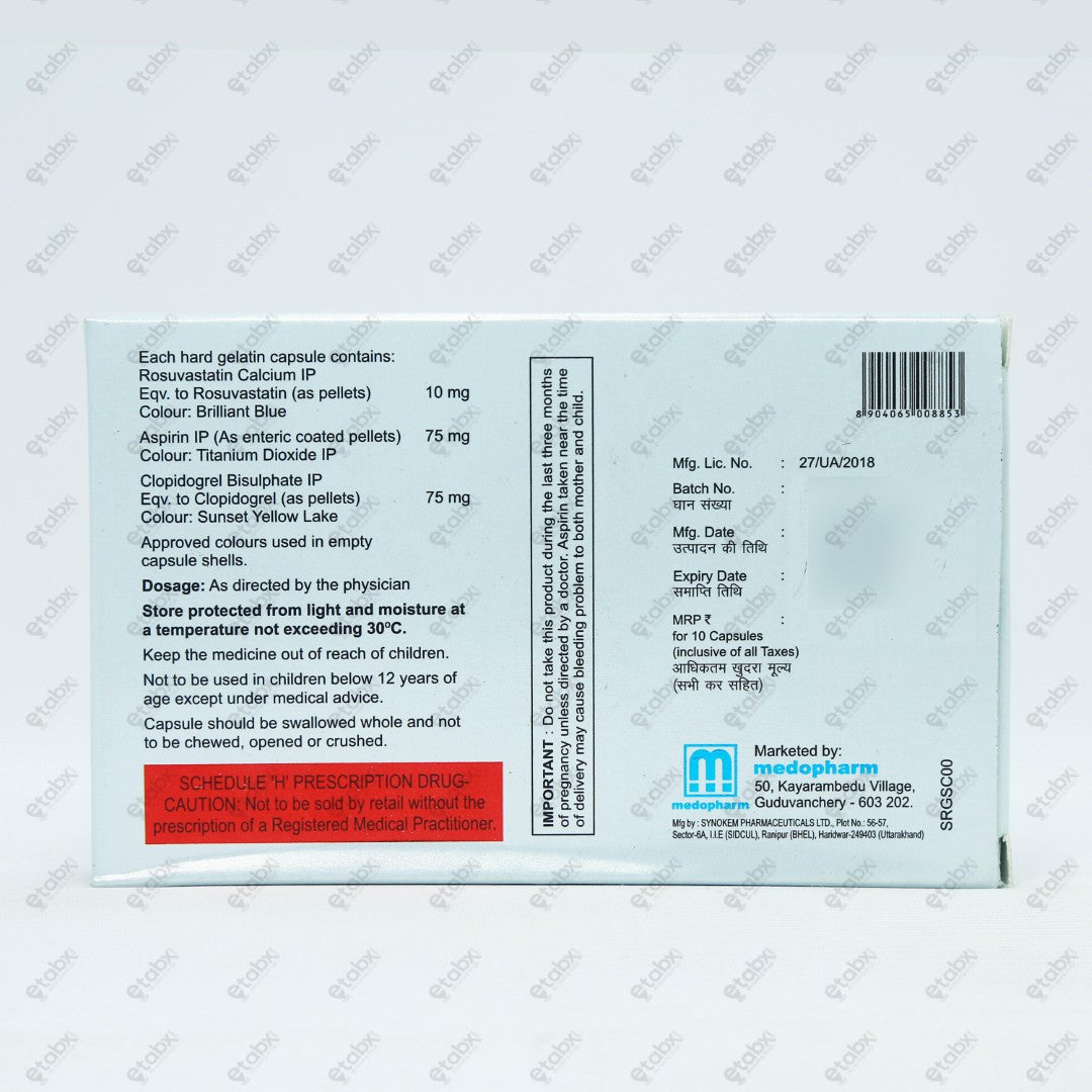 ROSUPHARM GOLD Capsule 10's