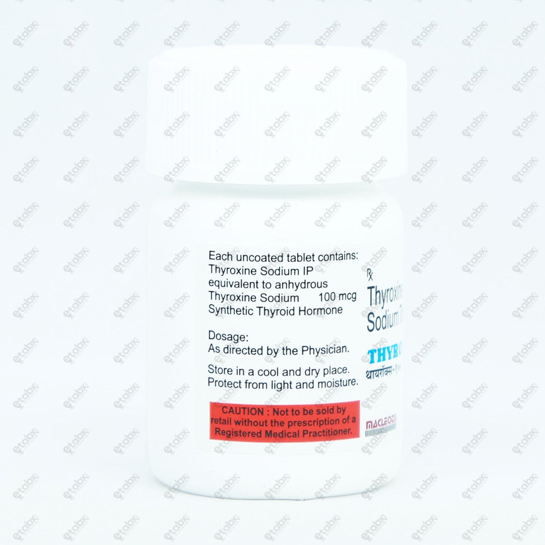 Thyrox 100mcg Tablet 120's