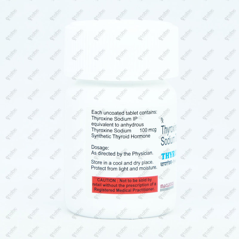 Thyrox 100mcg Tablet 120's