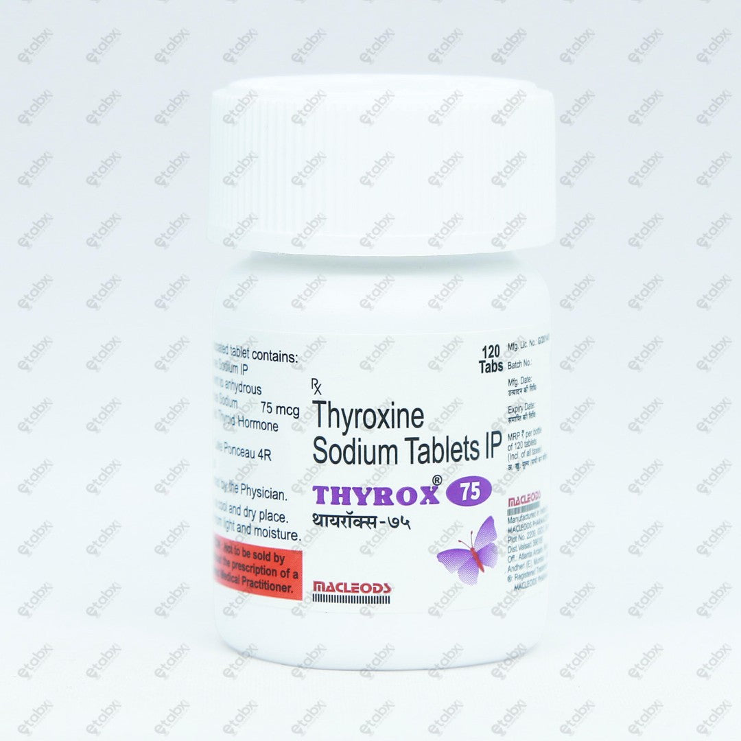 Thyrox 75mcg Tablets