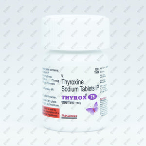 Thyrox 75mcg Tablets