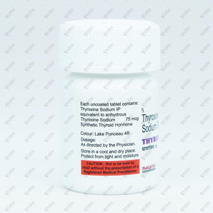 Thyrox 75mcg Tablets