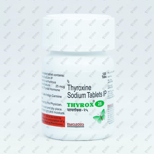 Thyrox 25mcg 120 Tablets