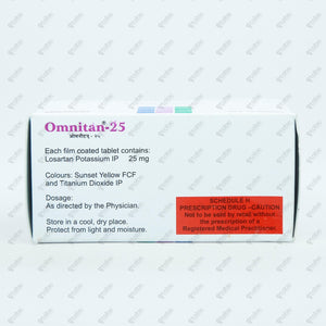 Omnitan 25mg Tablets 15s