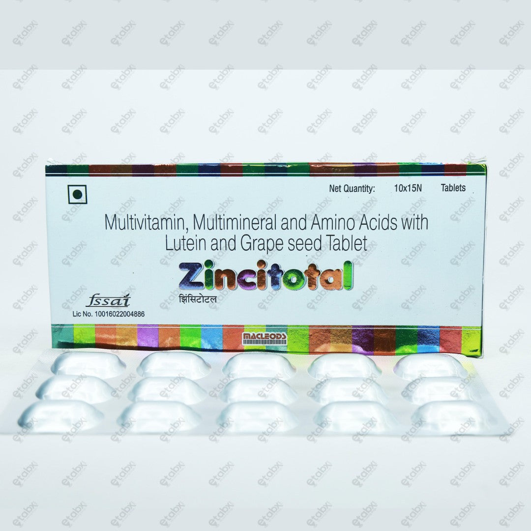 Zincitotal Tablet 15's