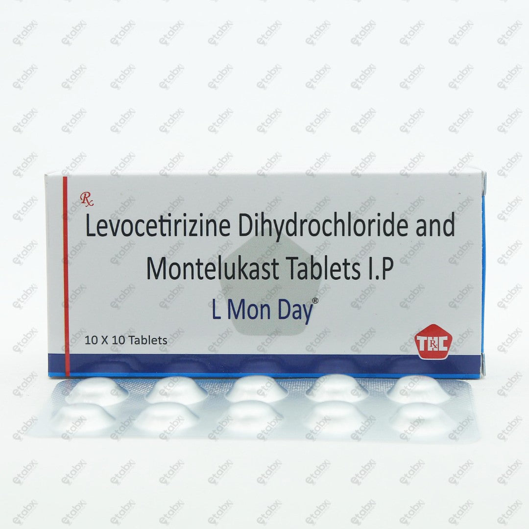 L Monday Tablet 10's