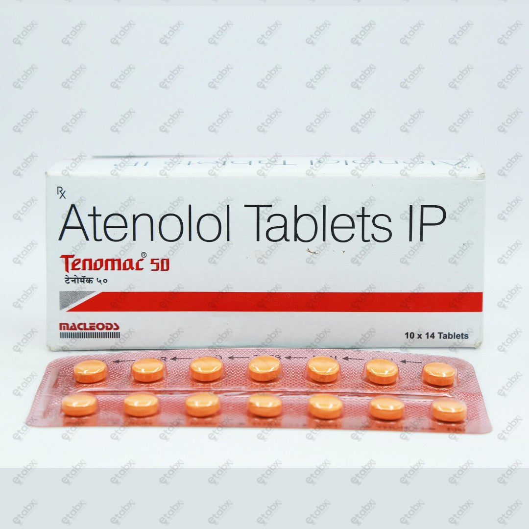 Tenomac 50mg Tablet 14's