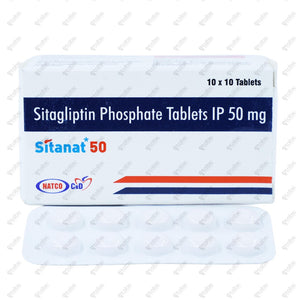 Sitanat 50mg Tablet 10's
