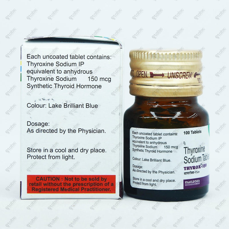 Thyrox 150mcg Tablets 100's