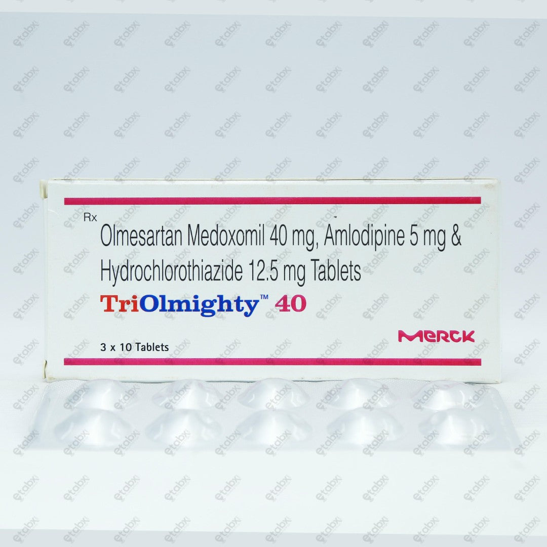 Tri Olmighty 40mg Tablet 10's