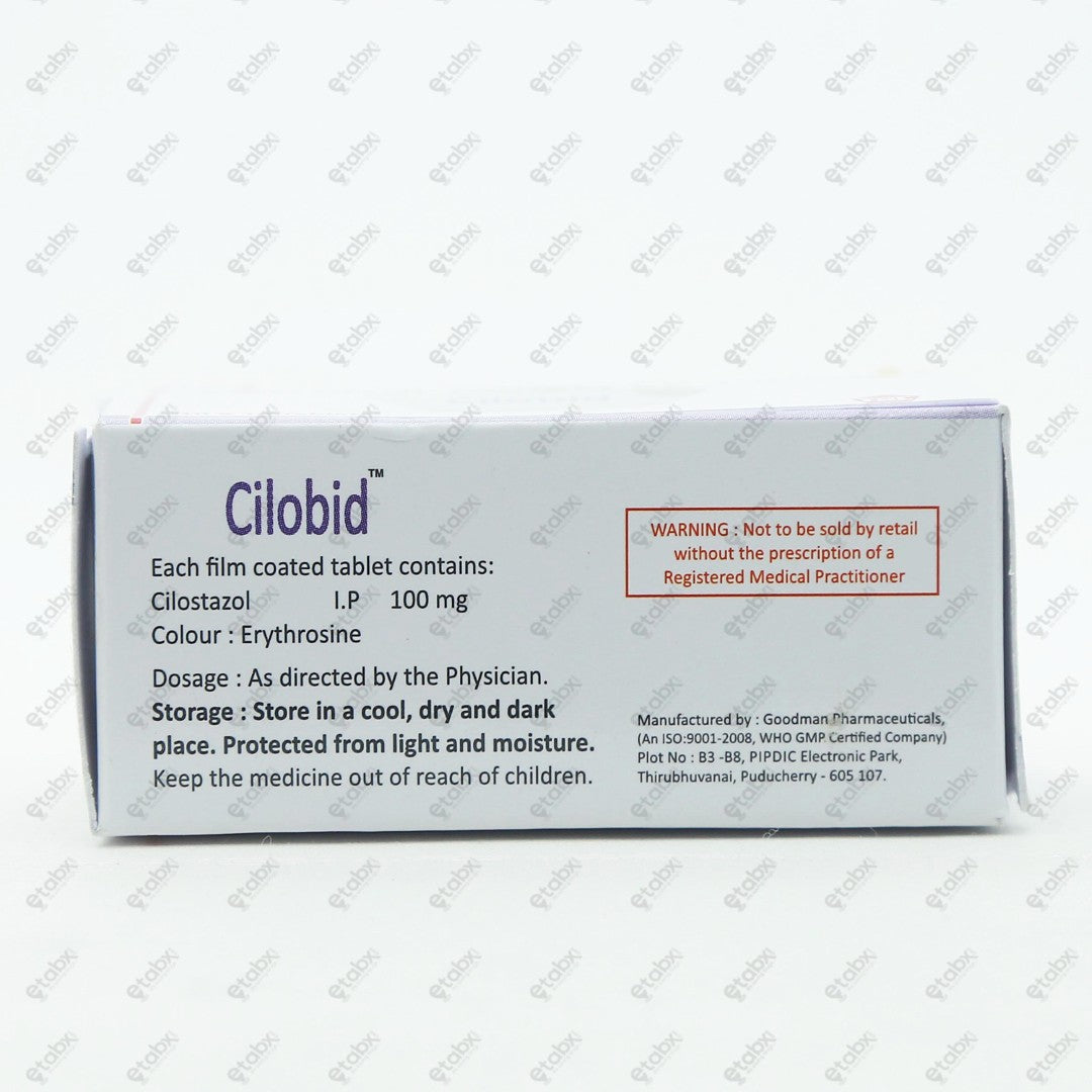 Cilobid Tablet 10's