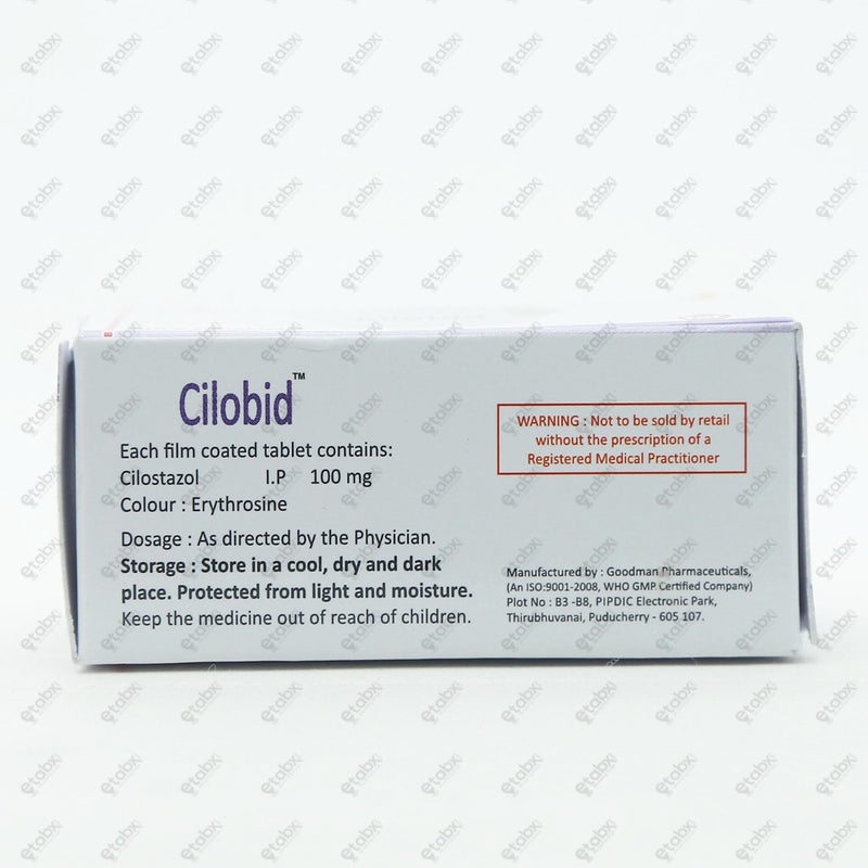 Cilobid Tablet 10's