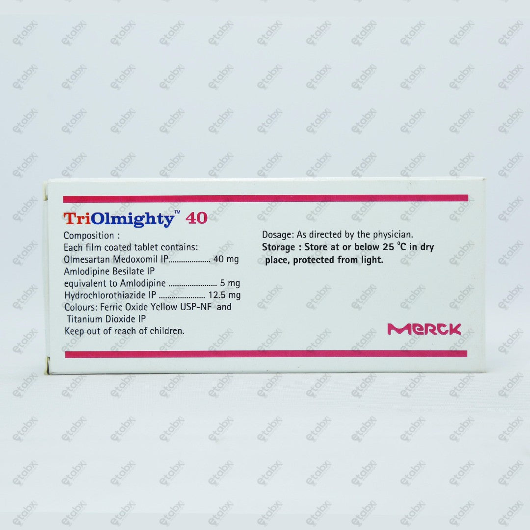 Tri Olmighty 40mg Tablet 10's