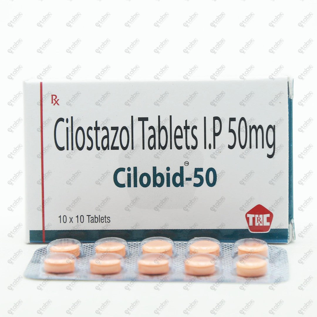 Cilobid 50mg Tablet 10's