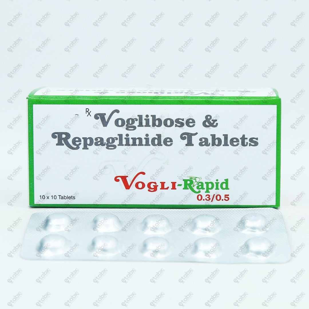 Vogli Rapid 0.3/0.5 Tablets 10'S