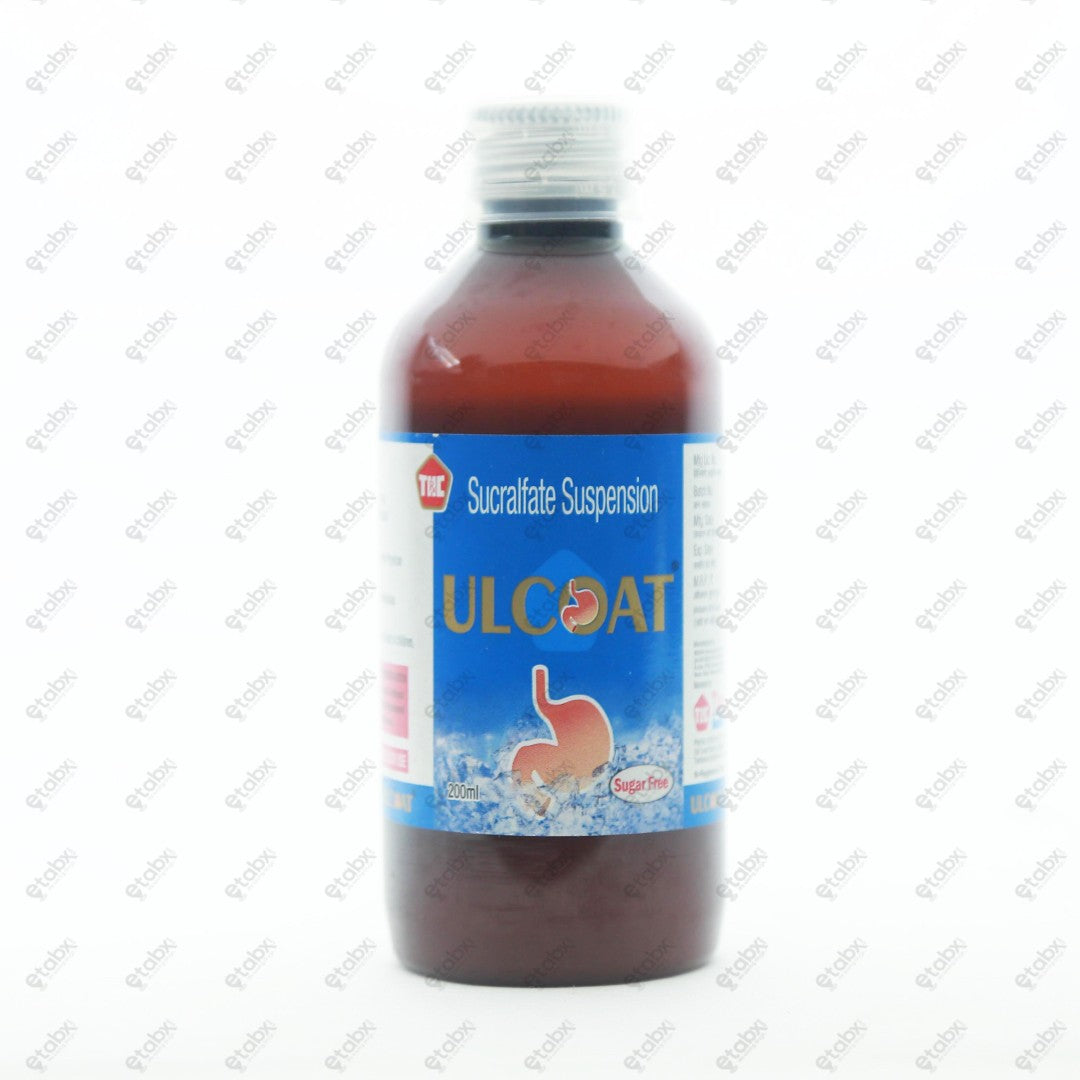 Ulcoat Syrup 200ml Sugar Free