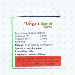 Vogli Rapid 0.3/0.5 Tablets 10'S