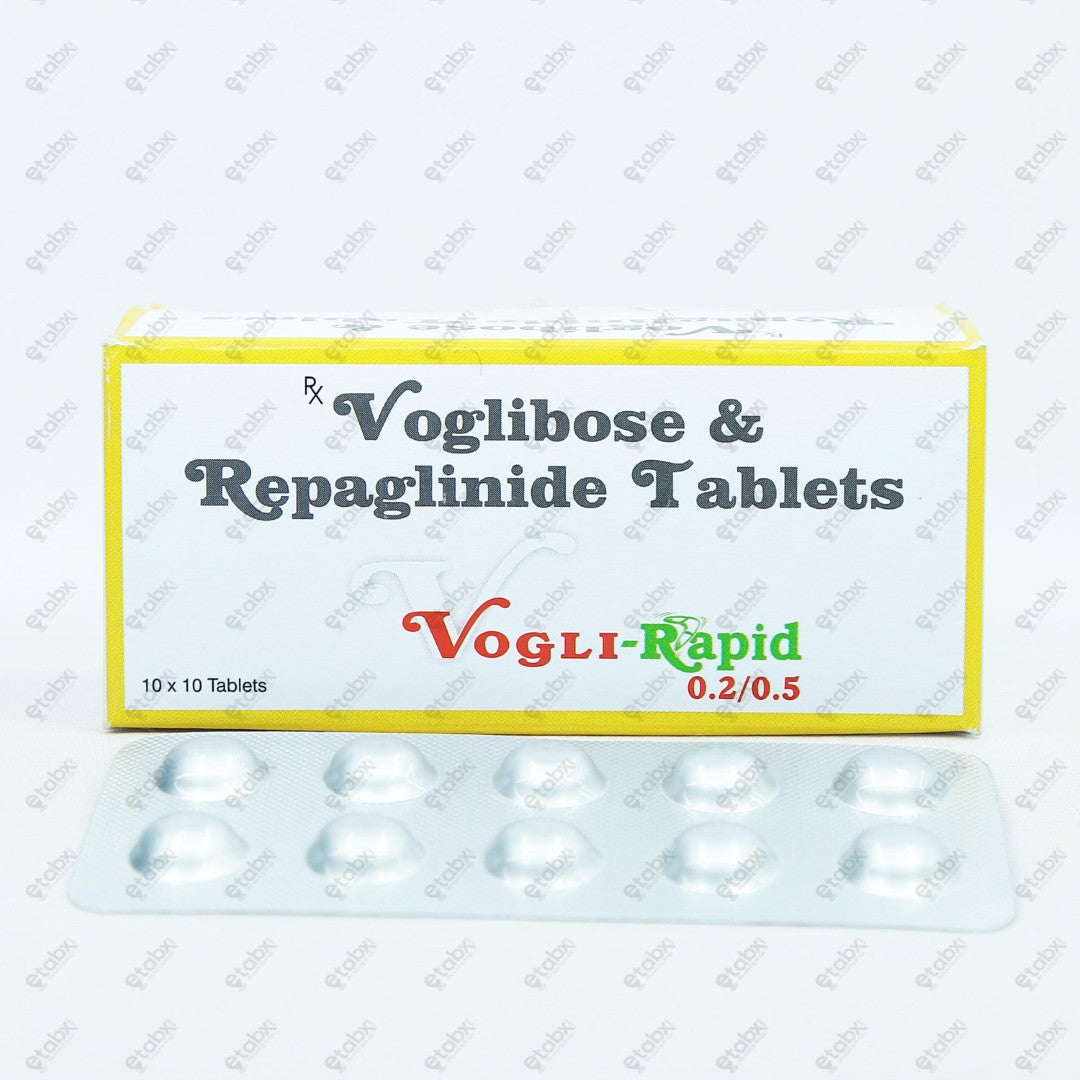 Vogli Rapid 0.2/0.5 Tablet 10s