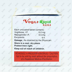 Vogli Rapid 0.2/0.5 Tablet 10s