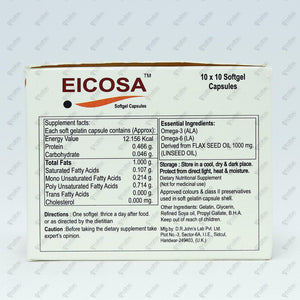Eicosa Softgel 10's