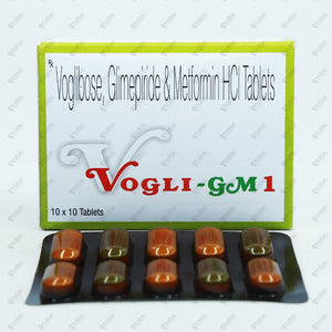 VOGLI GM 1mg Tablet 10's