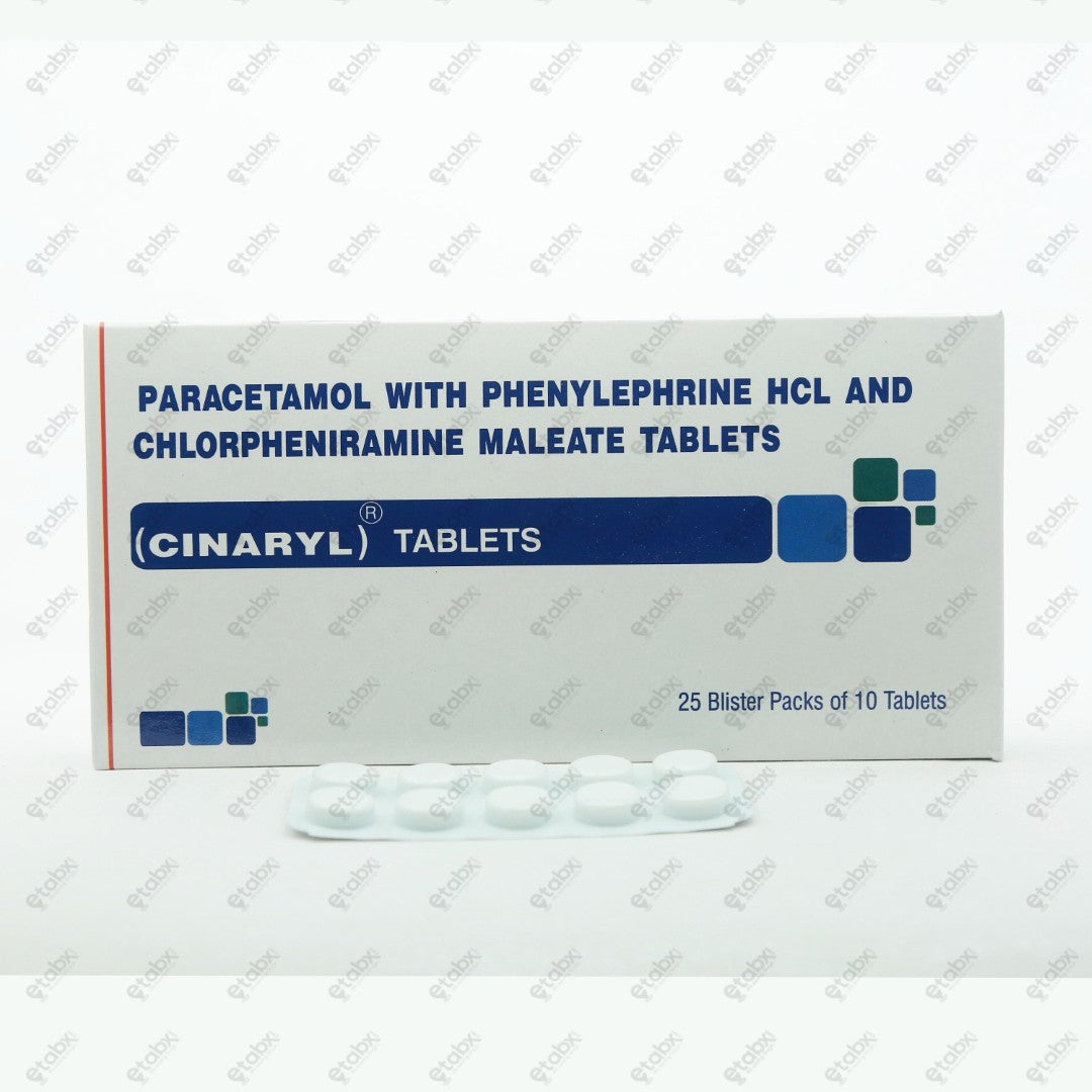 Cinaryl Tablet 10's