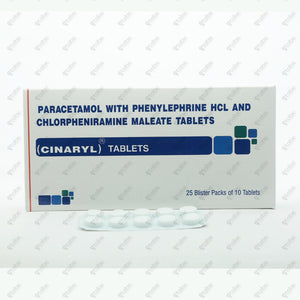 Cinaryl Tablet 10's