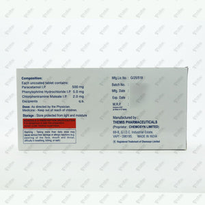 Cinaryl Tablet 10's