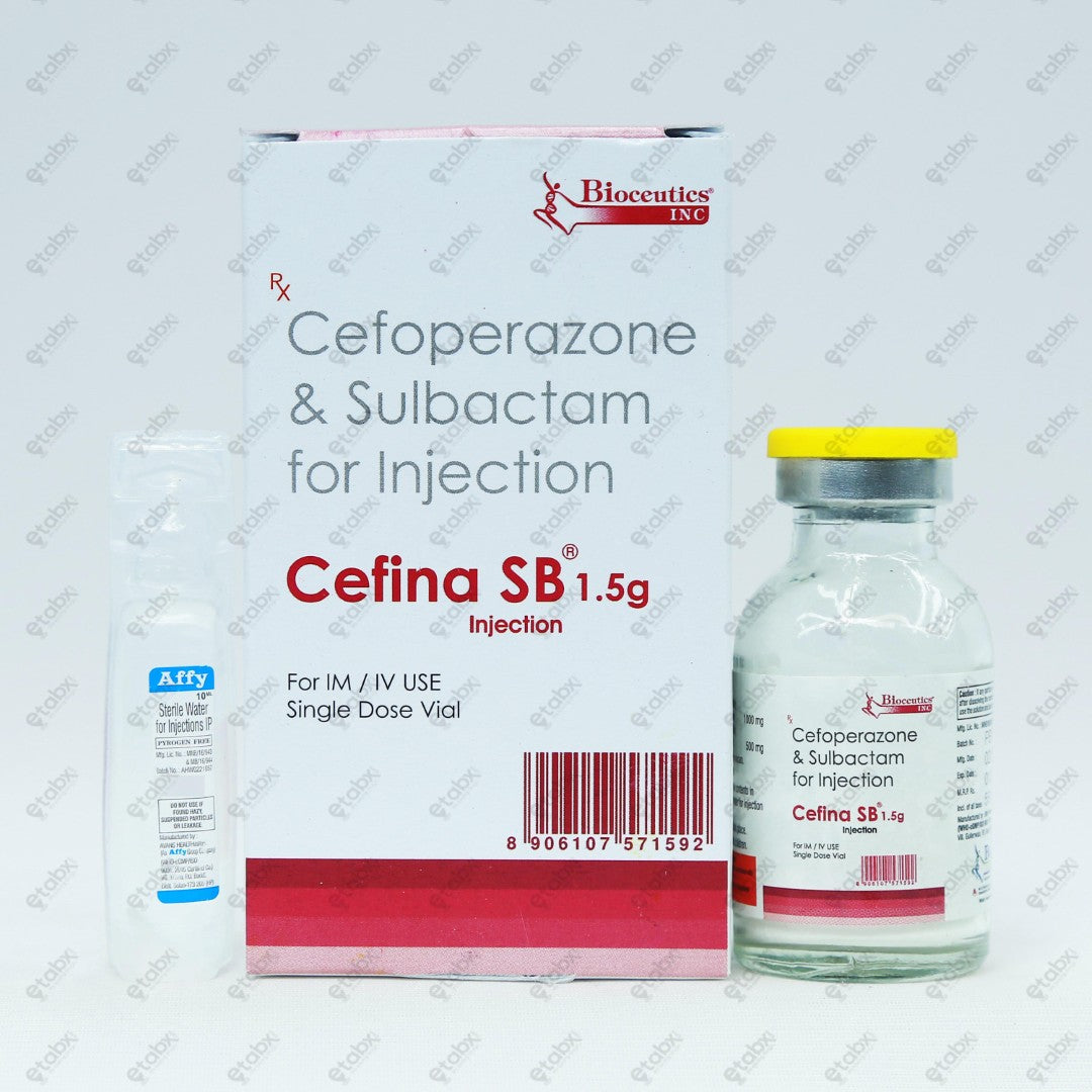 Cefina SB 1.5gm Injection