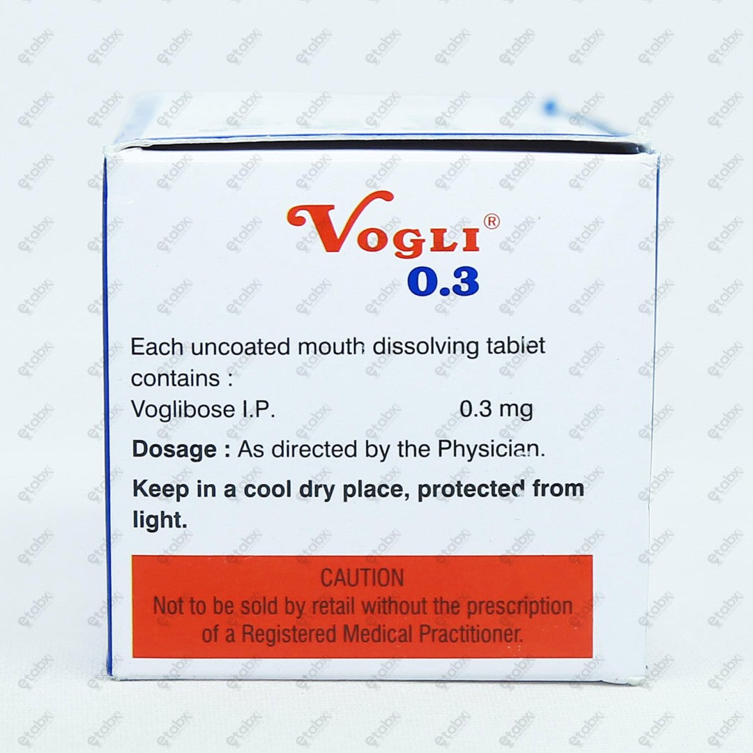 VOGLI 0.3mg Tablets (10's)