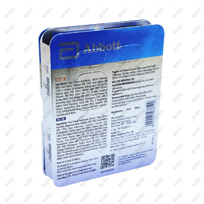 Follihair AMPM Tablet 20's